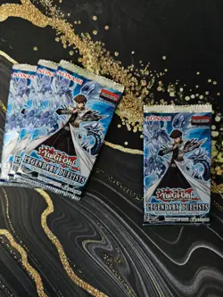 YuGiOh Legendary Duelists White Dragon Abyss Booster Pack 1st Edition Sealed - Image 3