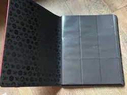 Ultra Pro Pokemon TCG Charizard 9 Pocket Leather Binder Red 360 Card Capacity 74427161613 - Image 3