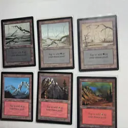 MTG Complete BETA land set, all 15, MINT/NM, Original 1993 release - Image 3