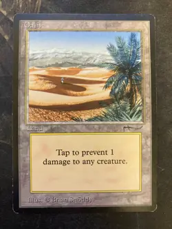 *** ARABIAN NIGHTS Oasis *** EX-NM Clean! - DUTY FREE - MtG Magic - Image 1