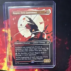Ragost, Deft Gastronaut (Borderless) #300 (NM) Edge of Eternities EOE Magic MTG - Image 1