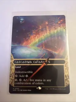 Magic MTG - Cascading Cataracts (Borderless) - Edge of Eternities - Image 1