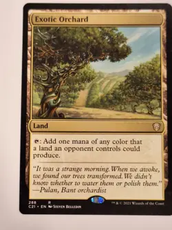 Exotic Orchard - Commander: 2021 - Magic the Gathering MTG Nice! - Image 1