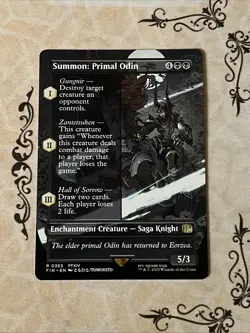 Summon: Primal Odin (Borderless) Final Fantasy Regular - Image 1