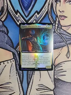 1x Kamiz, Obscura Oculus Extended Art FOIL - NM/M NCC MTG Magic - Image 1