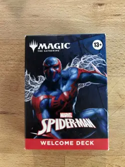 Magic the Gathering Spider-Man BLUE Welcome Deck Spider-Man 2099 UNOPENED - Image 1