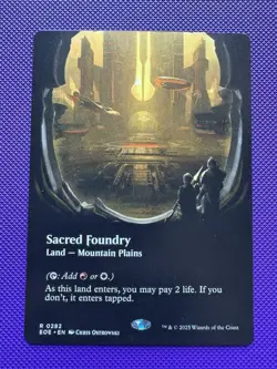 Sacred Foundry (Borderless) Edge of Eternities Regular - Image 1