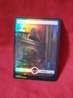 MTG Magic the Gathering Swamp (277/547) Streets of New Capenna FOIL - Image 1
