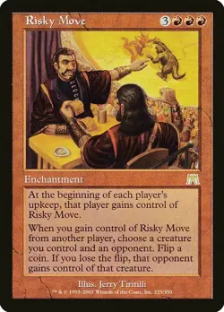Risky Move - Onslaught - Magic the Gathering MTG - Image 1