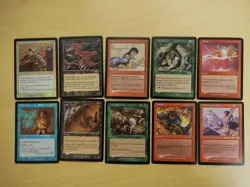 Magic the Gathering (MtG): 10 Event Promotional Cards (Foil, EX+) - Image 1