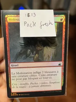 French Foil 🚫 Mugging / Molestation 🚫 Ravnica Remastered 🚫 Mtg (1619) - Image 4
