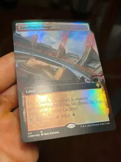 GERMAN Spectator Seating • Extended Art Foil • NM • Commander Legends • Mtg 1657 - Image 2