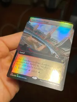 GERMAN Spectator Seating • Extended Art Foil • NM • Commander Legends • Mtg 1657 - Image 3