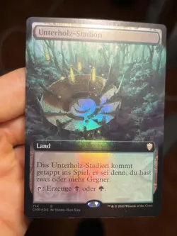 GERMAN Undergrowth Stadium • Extended Art Foil • Commander Legends • Mtg 1653 - Image 1