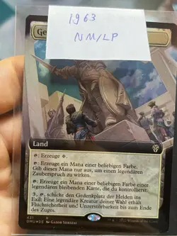 GERMAN Extended Art Foil Plaza of Heroes • Dominaria United • NM/LP • Mtg (1963) - Image 5