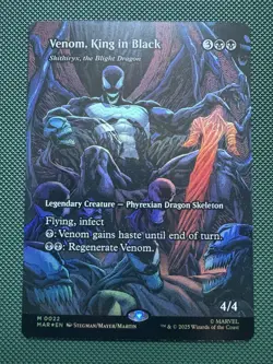 Venom, King In Black - 0022 - M - Borderless - Foil - MTG - NM/M - Image 1