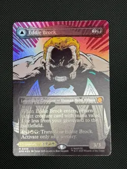 Eddie Brock (0233) (Borderless) Marvel's Spider-Man Foil - Image 1