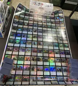 MTG War of the Spark Uncut Foil Sheet w/Shipping Tube - Image 1