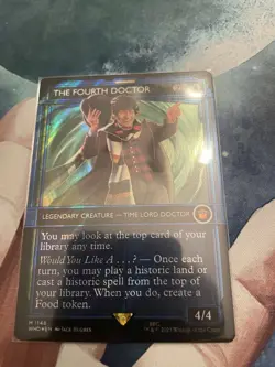 The Fourth Doctor (Showcase) (Surge Foil) Universes Beyond: Doctor Who Foil - Image 1