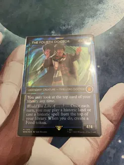 The Fourth Doctor (Showcase) (Surge Foil) Universes Beyond: Doctor Who Foil - Image 3