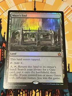 MTG - Foundations - Maze’s End Foil - Mythic 0727 - Image 1
