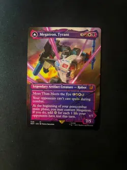 Megatron, Tyrant (Shattered Glass) #26 [Transformers] Magic MTG Cards Near Mint - Image 1