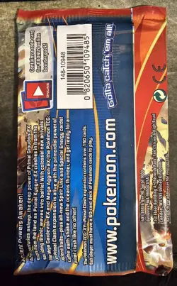 Pokemon TCG XY Primal Clash Booster Pack (Groudon Artwork) - Sealed - Fast Ship - Image 2