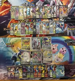 Pokemon Card Full Art Alt Art Fire Mewtwo Charizard Vaporeon 51 Cards NM/LP - Image 1
