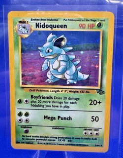 Pokemon TCG Nidoqueen Jungle Holo Card 7/64 1999 Unlimited Rare - Image 5