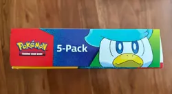 Pokemon TCG: 2023 Paldea Friends Mini Tin Costco 5 Pack New/Factory Sealed - Image 4