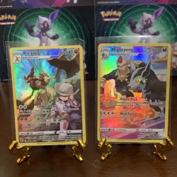 Pokemon TCG Kleavor & Mightyena :Sword & Shield - Astral Radiance Holo Rare - Image 1