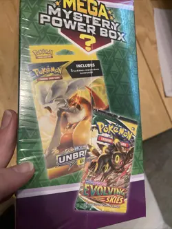 2024 Winter POKEMON MEGA MYSTERY POWER BOX, MJ HOLDING, NEW - Image 2