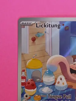 Pokemon Temporal Forces Lickitung 180/162 Illustration Rare - Image 2