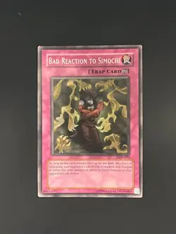 Bad Reaction to Simochi [Unlimited] - LOD-093 Legacy of Darkness - YuGiOh - Image 1