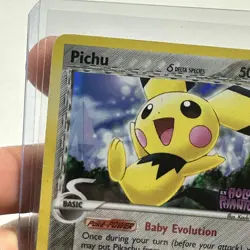 Pokemon TCG Pichu δ Delta Species EX Holon Phantoms Reverse Holo 76/110 2006 - Image 2