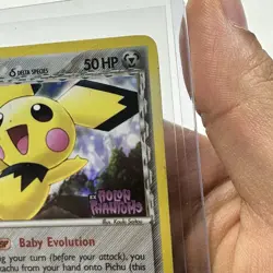 Pokemon TCG Pichu δ Delta Species EX Holon Phantoms Reverse Holo 76/110 2006 - Image 3