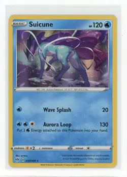 Pokemon SWSH03: Darkness Ablaze #037/189 Suicune Holo-Rare - Image 1