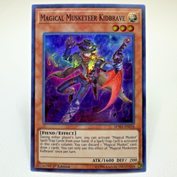 2x LOT Yugioh Magical Musketeer Kidbrave SPWA-EN018 1st Edition Super Rare - NM - Image 2