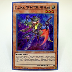 2x LOT Yugioh Magical Musketeer Kidbrave SPWA-EN018 1st Edition Super Rare - NM - Image 4
