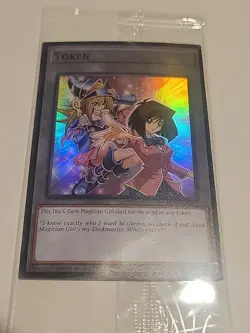 Yu-Gi-Oh TCG Alliance Insight Tea & Dark Magician Girl token Sealed - Image 1