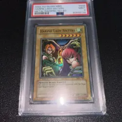 Yu-Gi-Oh Harpie Lady Sisters PSA 9 1st Mrd Mint NA Fade Look wow BGS CGc - Image 2