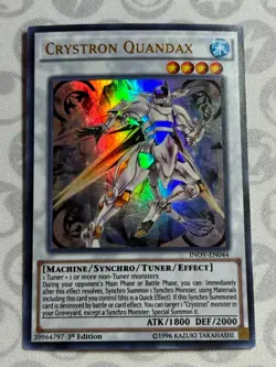Crystron Quandax - INOV-EN044 - Ultra Rare (NM) - Yugioh - Image 1