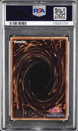 2025 YU-GI-OH! JPN QCAC-QUARTER CENTURY ART COLL TRIPLE TACTICS THRUST PSA 10 - Image 2