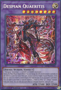 1X NM Despian Quaeritis - MP22-EN141 - Prismatic Secret Rare 1st Edition yugioh - Image 1