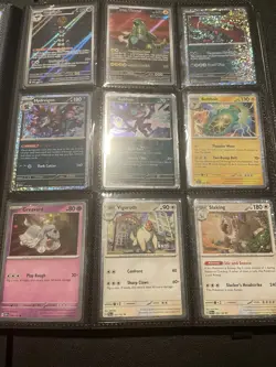 Pokemon Binder Lot Of 261 Cards Full Arts And More All Near Mint Binder Included - Image 3