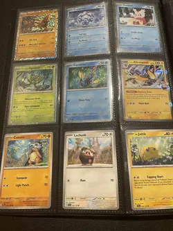 Pokemon Binder Lot Of 261 Cards Full Arts And More All Near Mint Binder Included - Image 4