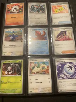 Pokemon Binder Lot Of 261 Cards Full Arts And More All Near Mint Binder Included - Image 5
