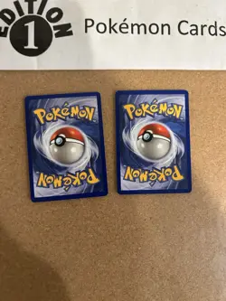 Cloyster + Shellder 1st Edition Pokemon Card Lot Vintage WOTC - Image 2