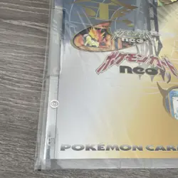 1999 POKEMON NEO GENESIS SERIES 1 BINDER 9 CARD JAPANESE PROMO FILENew Sealed - Image 2