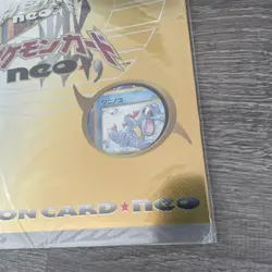1999 POKEMON NEO GENESIS SERIES 1 BINDER 9 CARD JAPANESE PROMO FILENew Sealed - Image 5